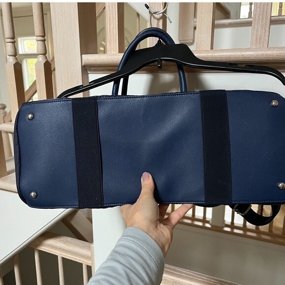 Sol and Selene Flying High Satchel in Navy - Picture 4 of 15